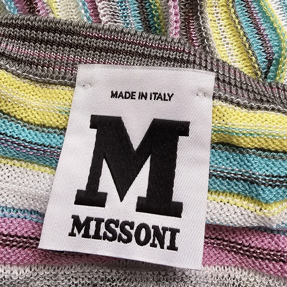 M By Missoni Y2K Sundress Multicolor Knit Size 4 - Picture 2 of 13